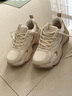 斯凱奇（Skechers）七夕禮物老爹鞋2025夏季新款女鞋低幫綁帶透氣休閑運動鞋117685 曬單實拍圖