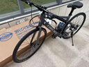 永久超輕競速鋁合金公路車(chē)戶(hù)外初高中生自行車(chē)700c男女式成人通勤單車(chē) 24速700C鋼架線(xiàn)碟直把 消光灰 曬單實(shí)拍圖