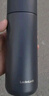 樂(lè )扣樂(lè )扣（LOCK&LOCK）不銹鋼保溫杯茶水分離杯男士大容量水杯泡茶杯送老師送朋友 灰黑色440ml【升級款帶茶隔 】 支持定制 曬單實(shí)拍圖