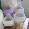 HEGEN海格恩奶瓶新生兒3-6個月240mlPPSU防脹氣防嗆仿母乳原裝進口粉色 曬單實拍圖