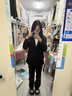 梵奧格（FANAOGE）小個(gè)子西裝套裝女生西裝一整套大學(xué)生答辯面試工作服正裝職業(yè)裝 三件套[正裝西服+白襯衫+西褲] 帶墊肩 L 【建議110-120斤】 急件當(dāng)日發(fā)-聯(lián)系客服可順豐 曬單實(shí)拍圖