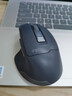 英菲克（INPHIC）M9無(wú)線(xiàn)鼠標充電輕音辦公人體工學(xué)電量顯示便攜適用惠普華碩華為筆記本電腦 護手無(wú)線(xiàn)鼠標Ty-C充電 【100%右手舒適握持+旗艦高電顯+加大指托】灰 曬單實(shí)拍圖