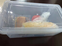 WCZ德國食品級冰箱收納盒保鮮盒廚房蔬菜水果專用整理神器冷凍雞 6個裝6#L大號加加肉類密封袋30個 曬單實拍圖