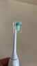飛利浦（PHILIPS）電動牙刷頭 鉆石亮白型牙刷頭 適配HX9352HX9362HX9332HX9372 3支 裝鉆石亮白HX6063/67白色 曬單實(shí)拍圖
