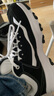斯凱奇（Skechers）奧利奧熊貓鞋丨老爹鞋男女經(jīng)典黑白復(fù)古秋冬輕便潮流增高運動休閑 男款-BKW/黑色/白色 42 曬單實拍圖