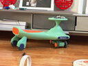 babycare扭扭車防側(cè)翻兒童溜溜車搖搖車寶寶滑行玩具車3-6歲 賽琳綠音樂款 曬單實拍圖