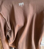 森馬（Semir）長(cháng)袖T恤女短款撞色打底衫簡(jiǎn)約風(fēng)秋季假兩件修身衣服101524101005 曬單實(shí)拍圖