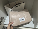 CAHOE KULLO官方包包女款輕奢2025新款品牌高級感女士通勤斜挎單肩腋下法棍包 小香白-CK女包送女朋友老婆閨蜜生日情人節禮物 曬單實(shí)拍圖