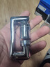 精工(SEIKO) Seiko精工β鈦純鈦眼鏡架 超輕半框近視眼鏡框男配鏡hc1020/1021 精工C112黑色（大碼hc1020） 單鏡架(其他選項留言顏色 ) 曬單實(shí)拍圖