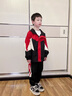 G.DUCKKIDS小黃鴨男童秋裝套裝2025新款兒童春秋外套中大童男孩運動(dòng)服三件套 紅色兩件套 150 尺碼11~12歲【140-150cm】 曬單實(shí)拍圖