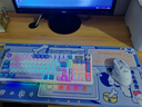 英菲克（INPHIC）IN9 無線游戲鼠標 有線藍牙三模鼠標 右手型rgb燈效csgo吃雞lol電競宏臺式筆記本通用 12000DPI 灰 曬單實拍圖