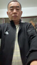 純棉斷碼運動(dòng)套裝男商務(wù)大碼春秋新款休閑開(kāi)衫外套男士加絨兩件套 【黑色平腳款】AD運動(dòng)套裝 2XL【 135-150斤】 曬單實(shí)拍圖