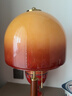 大觀園（DGY）大觀園中古風(fēng)家用臺(tái)燈復(fù)古侘寂風(fēng)酒店民宿床頭沙發(fā)旁裝飾臺(tái)燈O535 臺(tái)燈-24cm-三色變光-5W-全光譜 【胡桃木色+銅本色】 曬單實(shí)拍圖