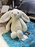 Jellycat【阿信同款】專(zhuān)柜代購害羞米色白色邦尼兔毛絨玩具安撫公仔跨年 乳白色邦尼兔 31cm 曬單實(shí)拍圖