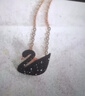 施華洛世奇（SWAROVSKI）Swan優(yōu)雅天鵝項鏈女吊墜輕奢小眾送女友女 鍍白金色 (大)5347329 曬單實(shí)拍圖