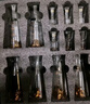 啟爾（Cheer）金山高檔白酒杯分酒器100ml酒具小酒杯玻璃杯酒壺6壺6杯禮盒套裝 曬單實(shí)拍圖