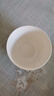 斯凱綈（Sky Top）陶瓷面碗骨瓷湯碗米飯碗家用餐具純白6英寸4件套裝 曬單實(shí)拍圖