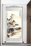 書(shū)舞堂張大千山水畫(huà)掛畫(huà)名人字畫(huà)仿真跡客廳辦公室風(fēng)景圖裝飾畫(huà)卷軸高檔 國畫(huà)-張大千-豎版-銀白色款 整體尺寸:寬50厘米 高100厘米（送掛鉤） 曬單實(shí)拍圖