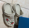 經(jīng)典云朵洞洞鞋夏季女鞋增高透氣沙灘鞋拖鞋涼鞋休閑CORCS CROCS 云朵骨白色 36 =W6（230mm） 曬單實(shí)拍圖
