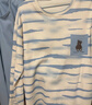 貓人睡衣女士純棉清新條紋帶胸墊七夕情人節(jié)禮物送女友家居服風(fēng)鈴藍(lán)XL 曬單實拍圖