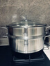 Momscook 不銹鋼蒸鍋 28cm 單層蒸鍋 蒸屜 304材質(zhì) MT2808ST 曬單實(shí)拍圖