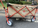 westfieldoutdoor戶(hù)外露營(yíng)車(chē)我飛露營(yíng)裝備聚攏折疊營(yíng)地推車(chē)野營(yíng)野餐車(chē)手拉拖車(chē) （軸承）靜音橡膠輪 曬單實(shí)拍圖