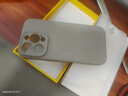 奶小鴨（NEYAA）適用蘋果16pro手機(jī)殼 iphone16pro保護(hù)套鏡頭全包超薄Magsafe磁吸液態(tài)硅膠防摔簡(jiǎn)約男女款 鈦原色 曬單實(shí)拍圖