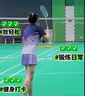 法勞格羽毛球服女韓版運動(dòng)套裝2025新款團隊訓練球衣輕盈速干男乒乓球服 女款-紫棠色上衣+紫裙褲 2XL 曬單實(shí)拍圖