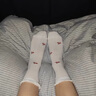 歐育月子襪夏季薄款產(chǎn)后孕婦襪子女士寬松口不勒腳長筒襪子坐月子用品 M609 經(jīng)典木耳碎花 (五雙裝) 曬單實(shí)拍圖