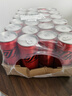 可口可樂(lè)（Coca-Cola）零度 Zero 無(wú)糖汽水 碳酸飲料 330ml*24罐 新老包裝隨機(jī)發(fā)貨 曬單實(shí)拍圖