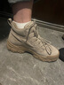 駱駝工裝靴男2025秋季新款馬丁靴子休閑厚底增高百搭高幫沙漠皮靴 G15W076052 沙色 40 曬單實拍圖