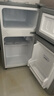 奧克斯小冰箱家用小型迷你冷藏冷凍兩用出租房宿舍用節(jié)能省電寢室辦公室電冰箱 【熱賣款 升級凈化去味】22A126DW銀 曬單實(shí)拍圖