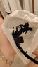 氣質(zhì)路易斯高顱頂波浪發(fā)箍女2025新款帶齒水鉆頭箍高級感洗臉發(fā)卡 黑色波浪發(fā)箍【1個裝】 曬單實拍圖