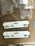 光威（Gloway）32GB(16GBx2) DDR5 4800 臺(tái)式機(jī)內(nèi)存條 天策 馬甲條 精選顆粒 CL40 皓月白 曬單實(shí)拍圖