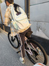 Jeep吉普自行車(chē)山地車(chē)女款成人可鎖死變速碟剎男學(xué)生運動(dòng)通勤車(chē)-RC750 RC750-櫻花粉 26寸（適合身高160-183cm） 24速-鋼架-上學(xué)騎行 曬單實(shí)拍圖