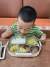 雙槍（Suncha）鈦健康不銹鋼飯盒學(xué)生上班族可微波爐餐盒比316好1.5L配保溫袋 曬單實拍圖