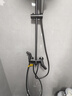 九牧（JOMOO）花灑淋浴花灑套裝槍灰自動除垢增壓噴槍淋浴器36484-526/HBS-1 曬單實拍圖