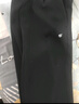 駱駝（CAMEL）加絨加厚束腳衛褲女休閑針織運動(dòng)褲子 Y23CY0L5014 幻影黑 M 曬單實(shí)拍圖