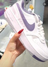 耐克NIKE女子休閑鞋 NIKE GAMMA FORCE 運動(dòng)鞋HF4987-100白紫39 曬單實(shí)拍圖