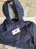 U.S. POLO ASSN.外套男春秋季連帽戶外運動夾克男防風薄款休閑上衣 藏藍色 XL 曬單實拍圖