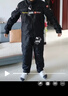 杜漢（DUHAN）摩托車(chē)騎行服男四季防摔機車(chē)服越野賽車(chē)服騎士褲子 黑色套裝（上衣+褲子） 2XL 曬單實(shí)拍圖