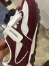 TOOMANYSHOES 【吳昕同款】甜味補(bǔ)劑 夏季新款軟底網(wǎng)面運(yùn)動鞋透氣休閑德訓(xùn)鞋女 酒紅色 36 曬單實(shí)拍圖