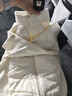小豬班納【校服神器】童裝2025冬裝新款中大童男女童拼接運動(dòng)羽絨服外套 粉色 130 曬單實(shí)拍圖