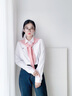 POLOWALK純棉白色襯衫女2025秋季新款保羅女士通勤純色長袖襯衣經(jīng)典馬標 白色 L (165) 曬單實拍圖