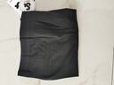 杰克·瓊斯（JACK&JONES）男裝九分褲男士休閑褲垂感商務(wù)男褲秋季直筒褲子男薄款高級(jí)感 S03黑色 略偏大，卡碼拍小 30 170 曬單實(shí)拍圖