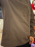 蕉下（beneunder）長(cháng)袖T恤男士衛衣氣絨服保暖打底衫圓領(lǐng)寬松舒適CL010石墨灰L 曬單實(shí)拍圖