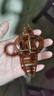 超大交叉鯊魚(yú)夾發(fā)夾女夏季后腦勺盤(pán)發(fā)抓夾發(fā)量多大號氣質(zhì)夾子頭飾 4#咖啡交叉 曬單實(shí)拍圖