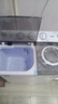 小鴨牌洗衣機半自動(dòng)雙桶雙缸家用大容量小型租房宿舍波輪脫水甩干兩用雙杠省電老式強動(dòng)力易操作以舊換新 8.5公斤【洗5.5+脫3.0｜強勁電機全國聯(lián)?！?曬單實(shí)拍圖