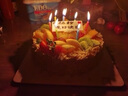 知印生日蛋糕同城配送女友祝壽動(dòng)物淡奶油新鮮烘焙全國廣東深圳蛋糕店 甜蜜時(shí)光（掌柜推薦款） 8英寸（適合2-6人） 曬單實(shí)拍圖