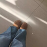 COSMICKISS加絨雪地靴女外穿厚底冬季保暖棉鞋皮毛一體短筒靴一腳蹬防滑棉鞋 栗色【腳胖腳寬建議大一碼】 37 曬單實(shí)拍圖